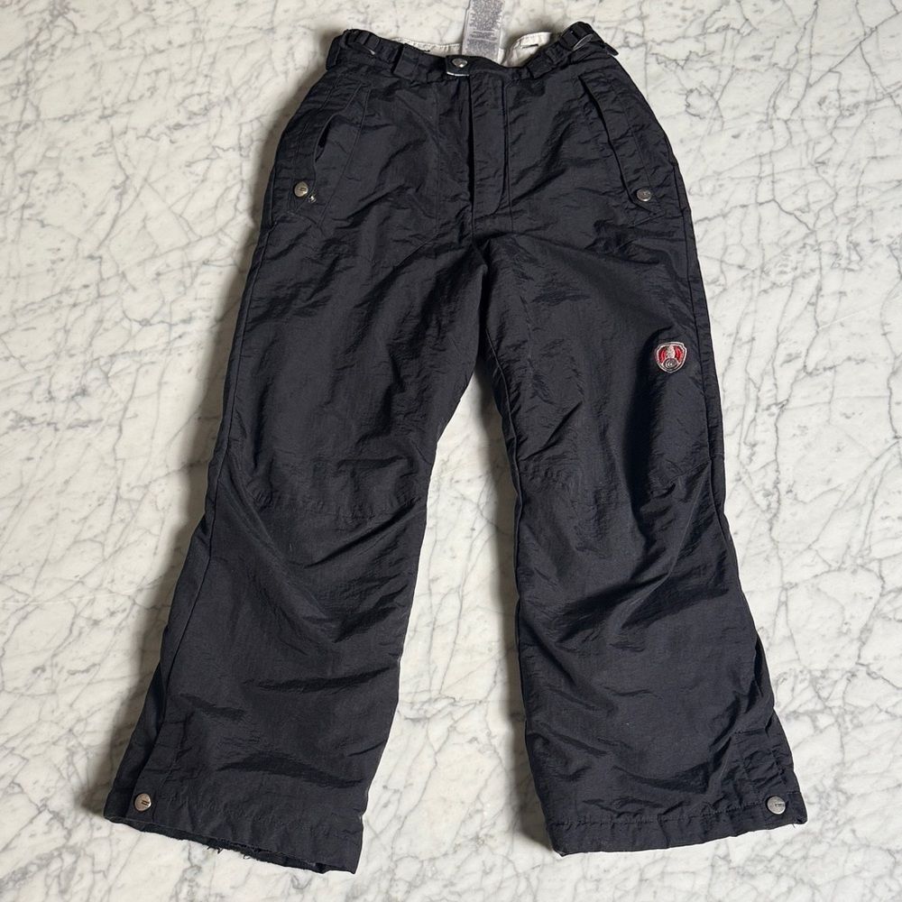 Columbia Convert Snowboard Ski Pants Black Youth Boys Girls 8